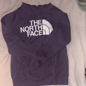 The North Face Hoodie Lavender Sweatshirt